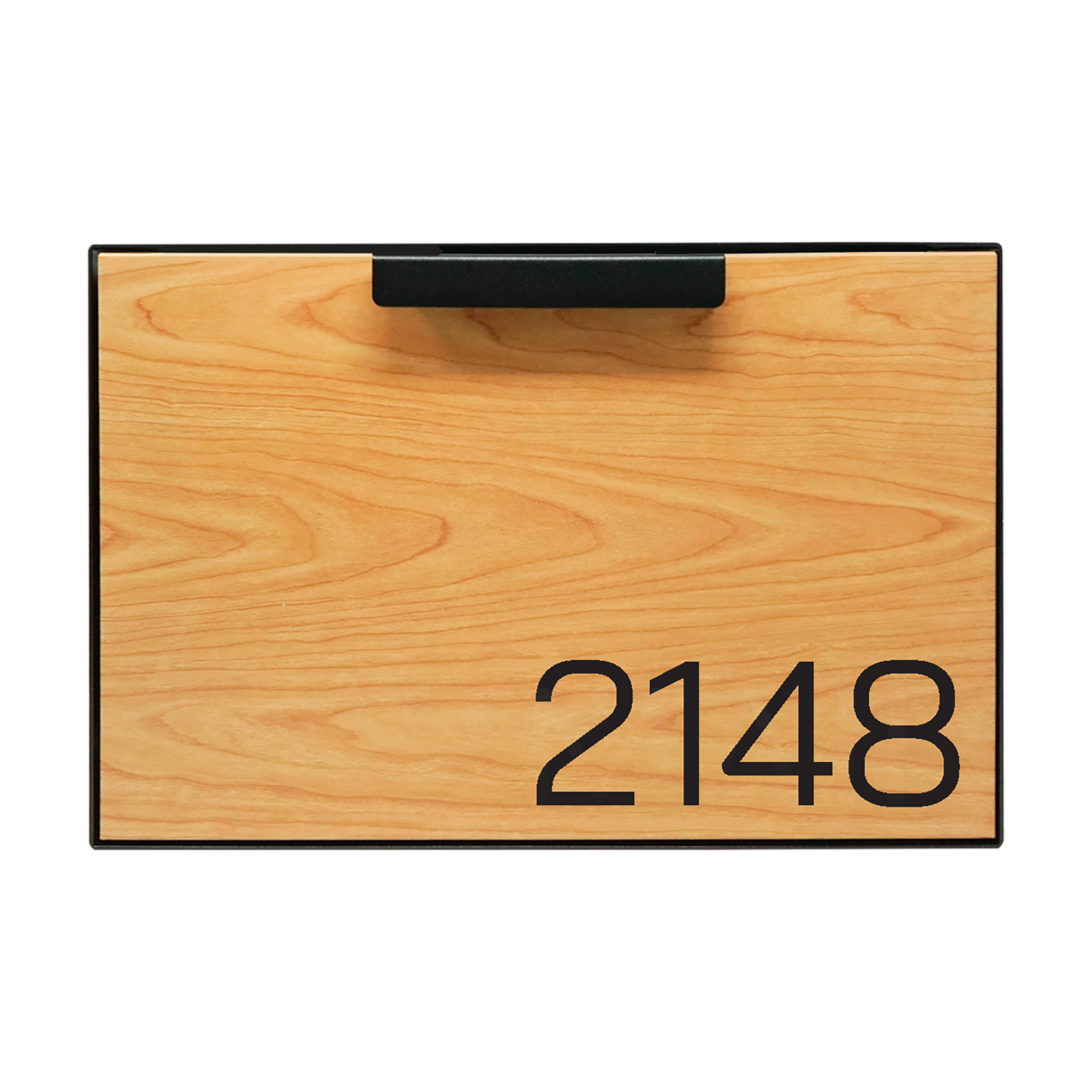 Modern Wood Mailbox