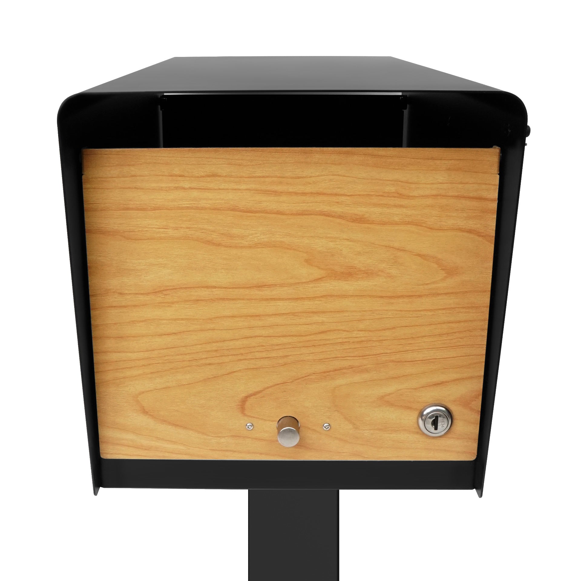 Mid Century Post Mount Mailbox
