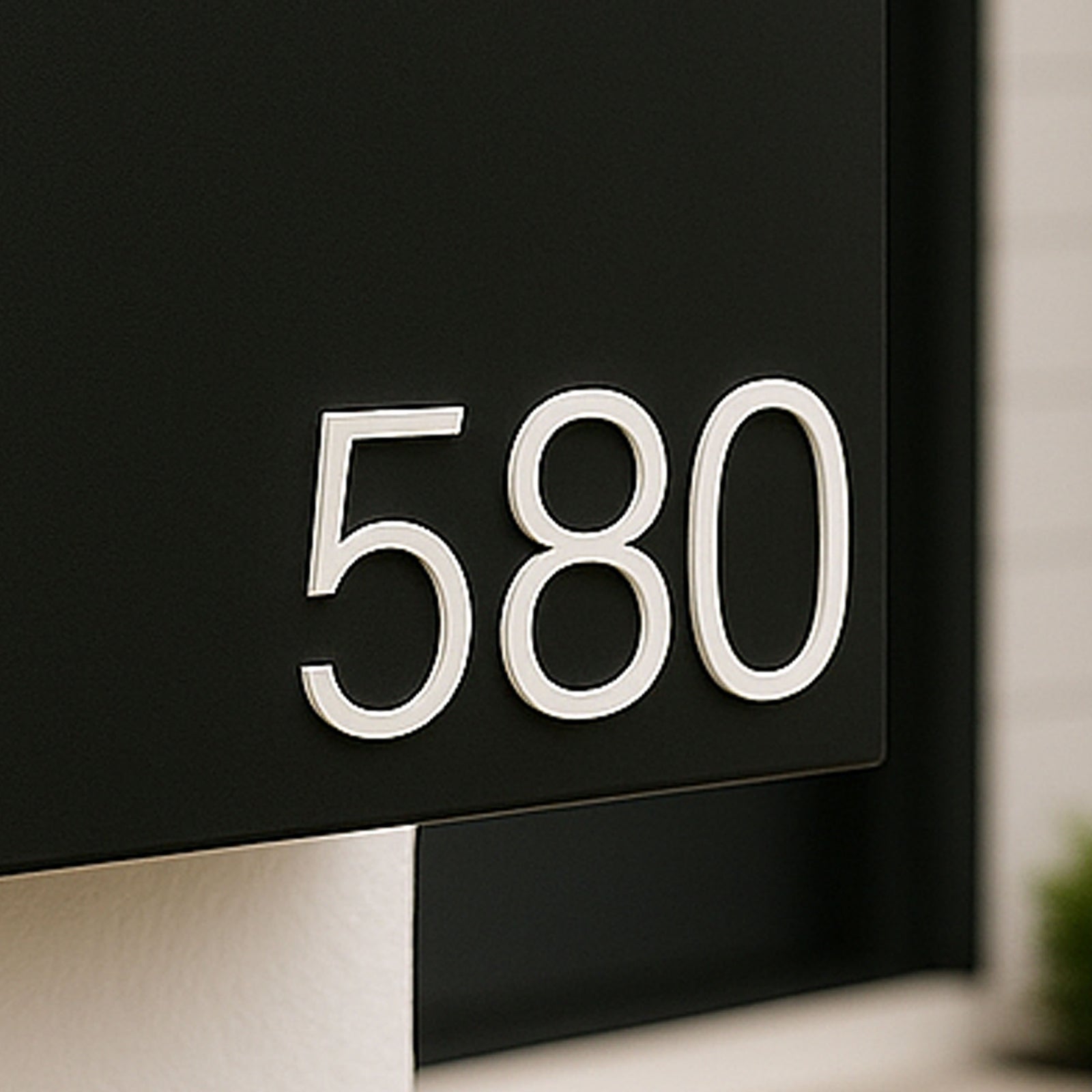 Custom Mailbox 3d Steel House Number