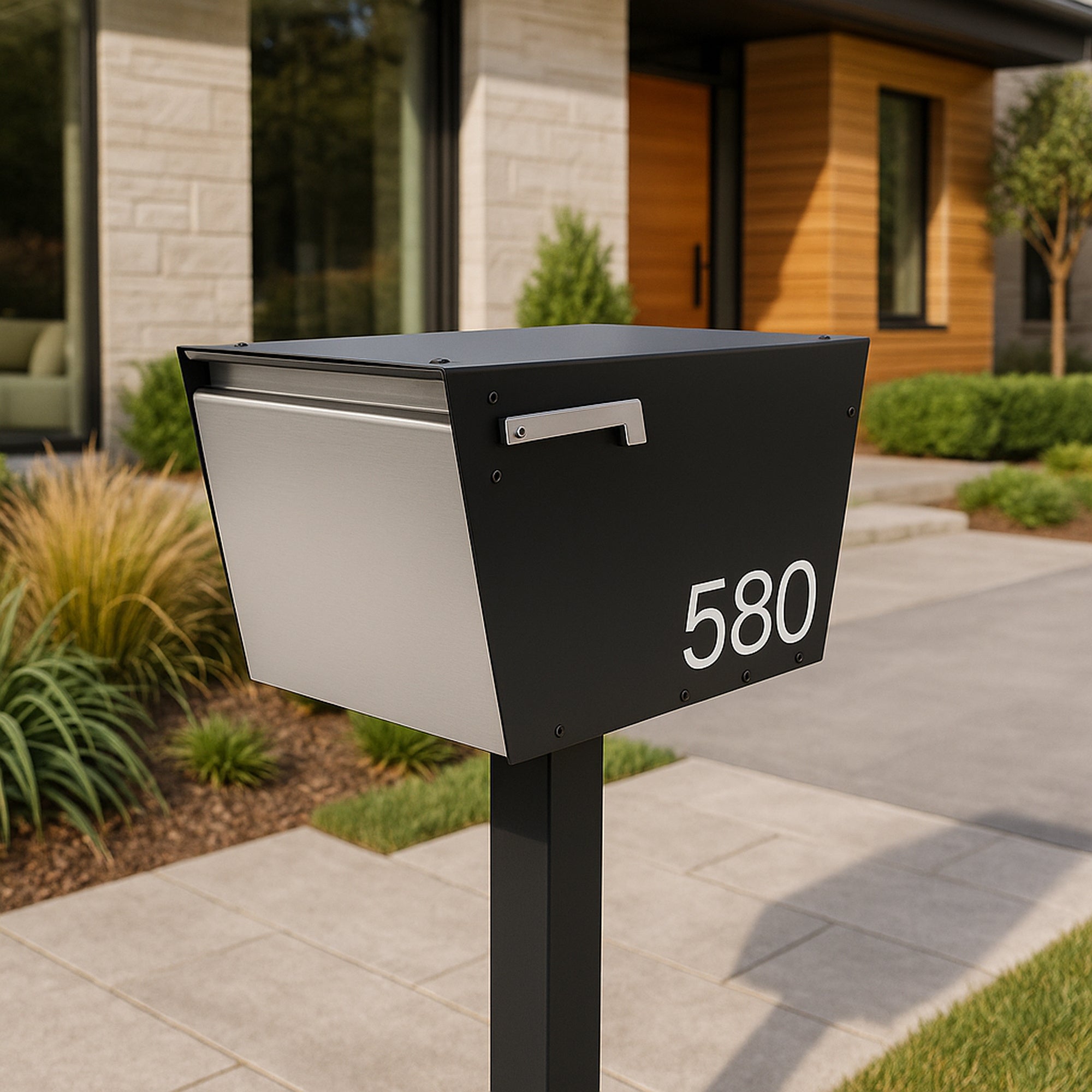 Walter - Post Mounted Mailbox