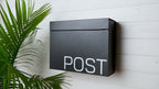 Herman - Matte Black Mailbox