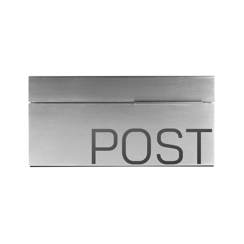 Mounted Modern Mailboxes
