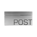 Mounted Modern Mailboxes