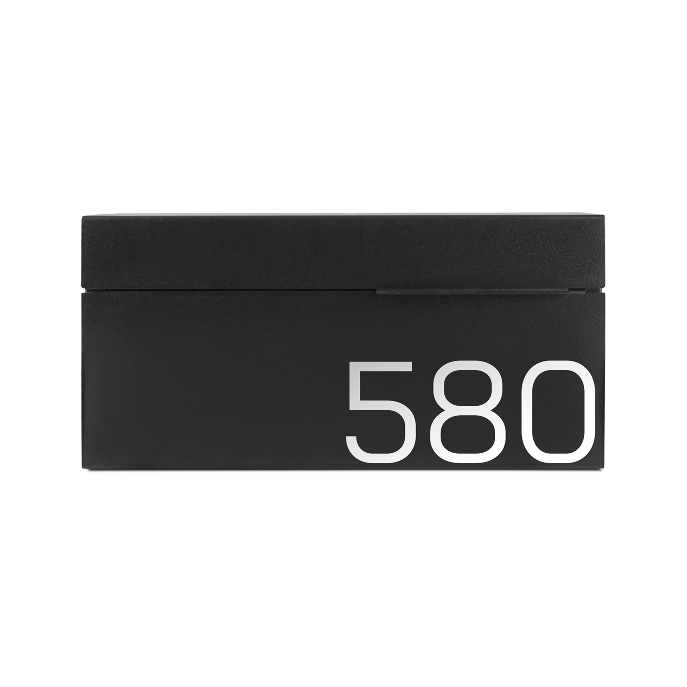 Black Modern Mailbox