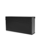 Wilson - Matte Black Mailbox