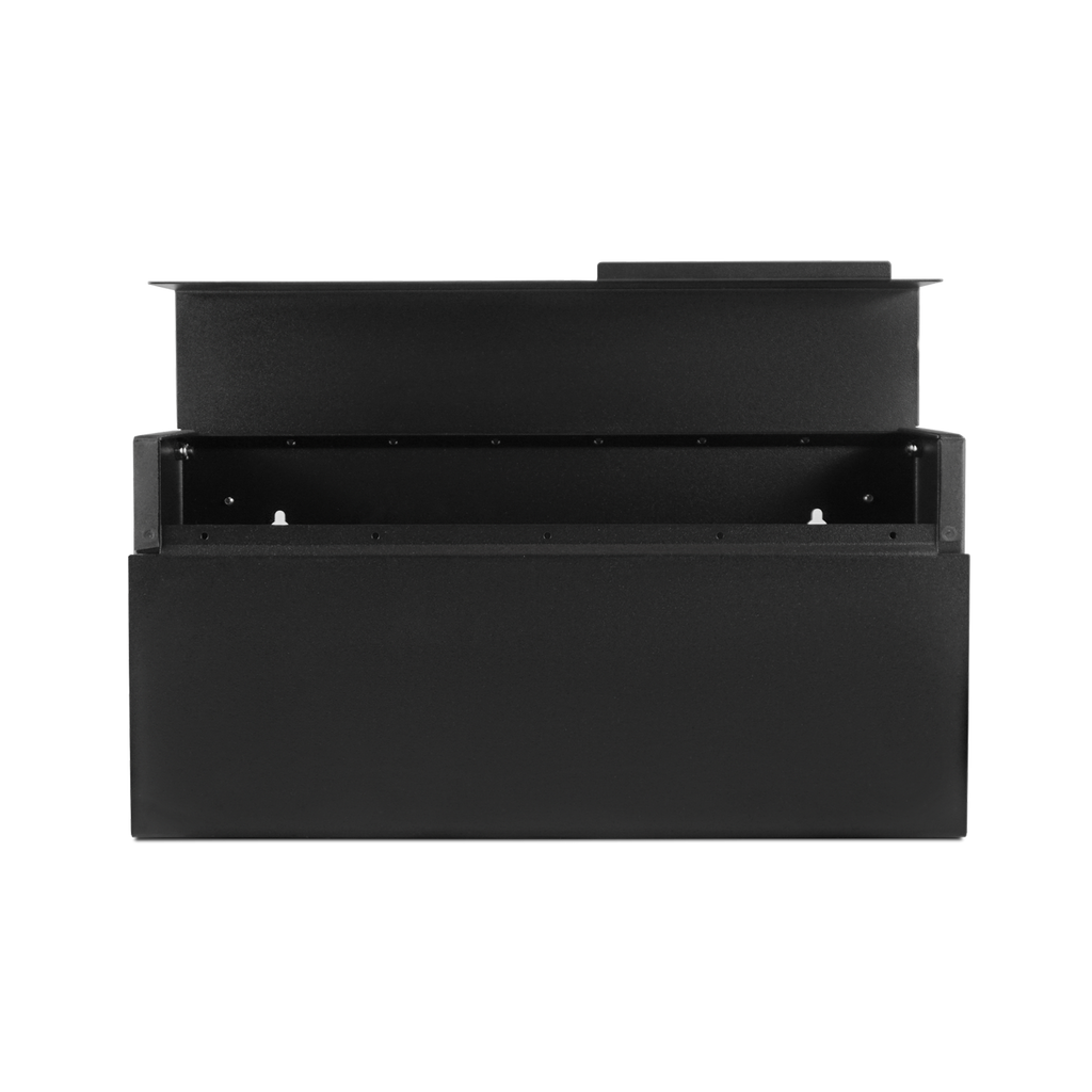 Wilson - Matte Black Mailbox