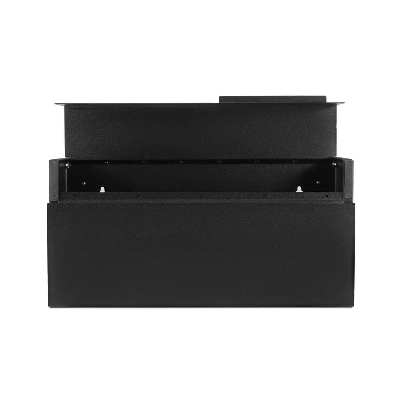 Wilson - Matte Black Mailbox