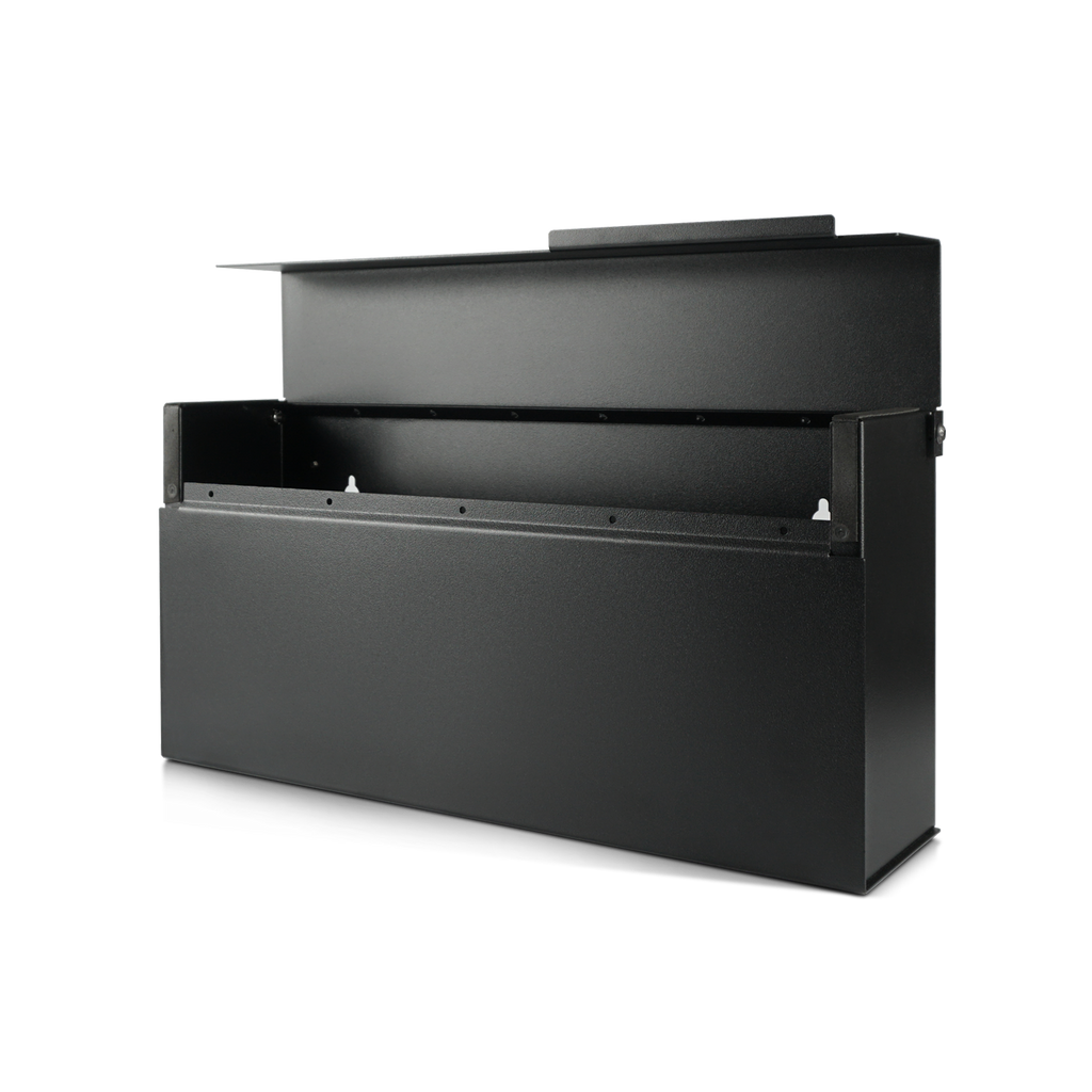 Wilson - Matte Black Mailbox