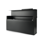 Wilson - Matte Black Mailbox