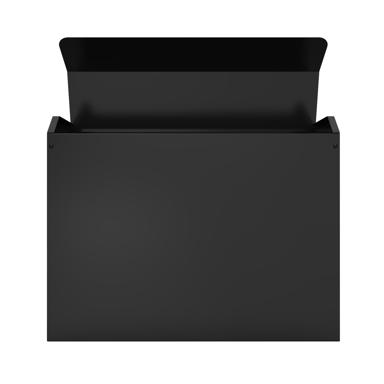 Casey - Matte Black Mailbox