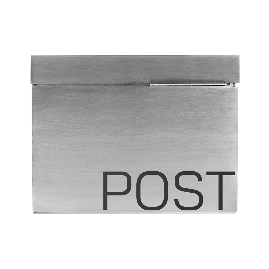 Stainless Steel Wall Mounted Modern Mailbox