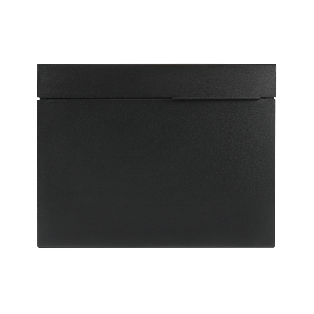 Herman - Matte Black Mailbox