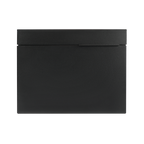 Herman - Matte Black Mailbox