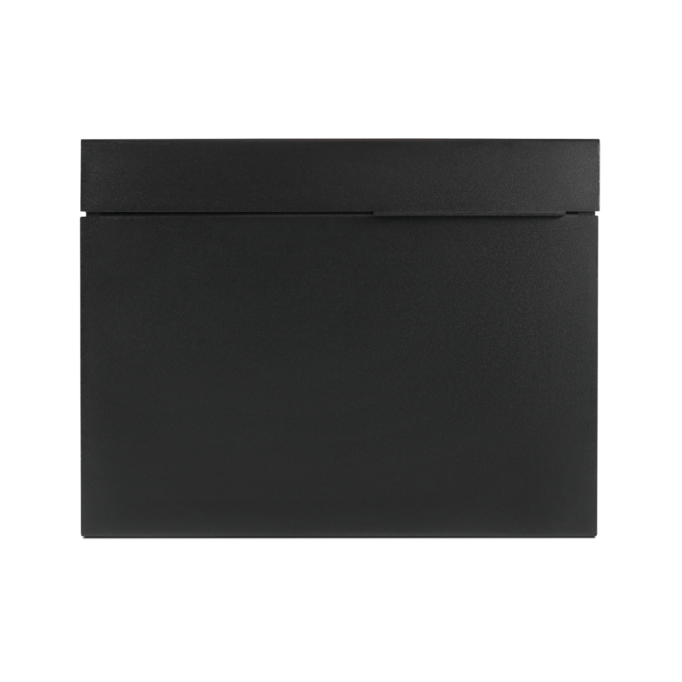 Herman - Matte Black Mailbox