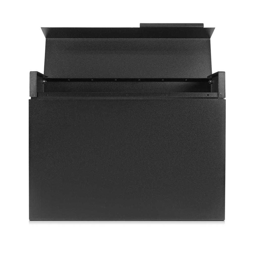 Herman - Matte Black Mailbox