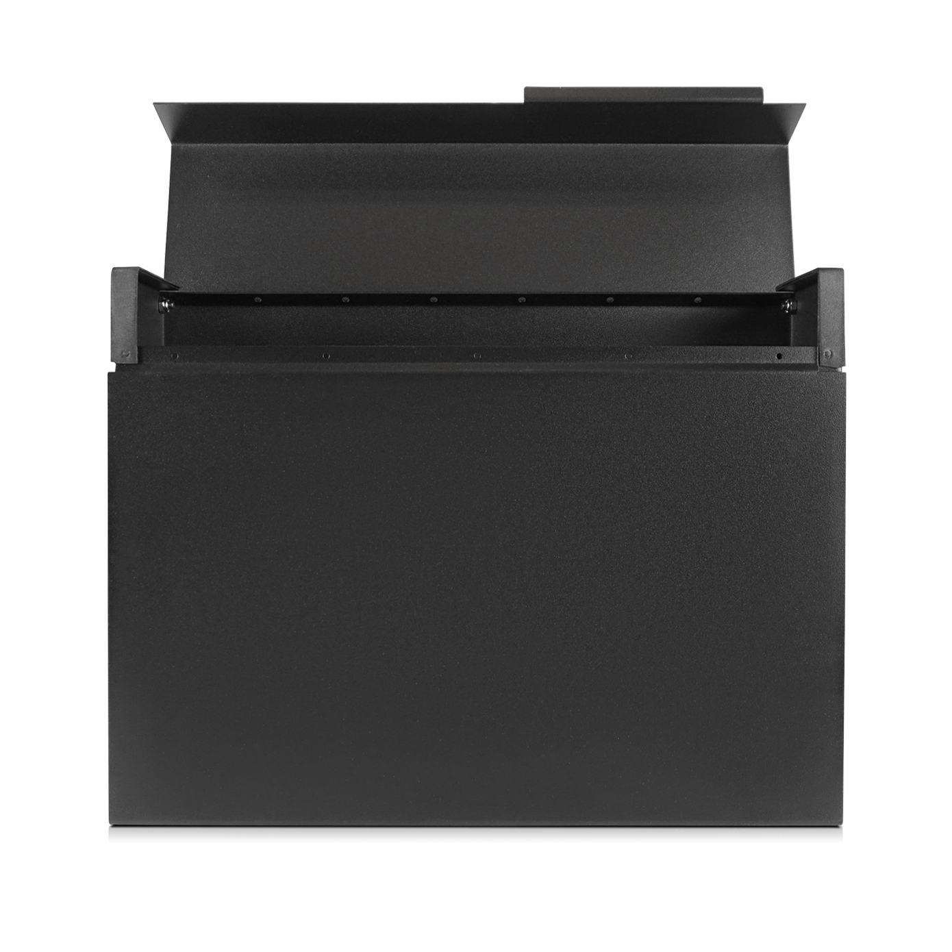 Herman - Matte Black Mailbox