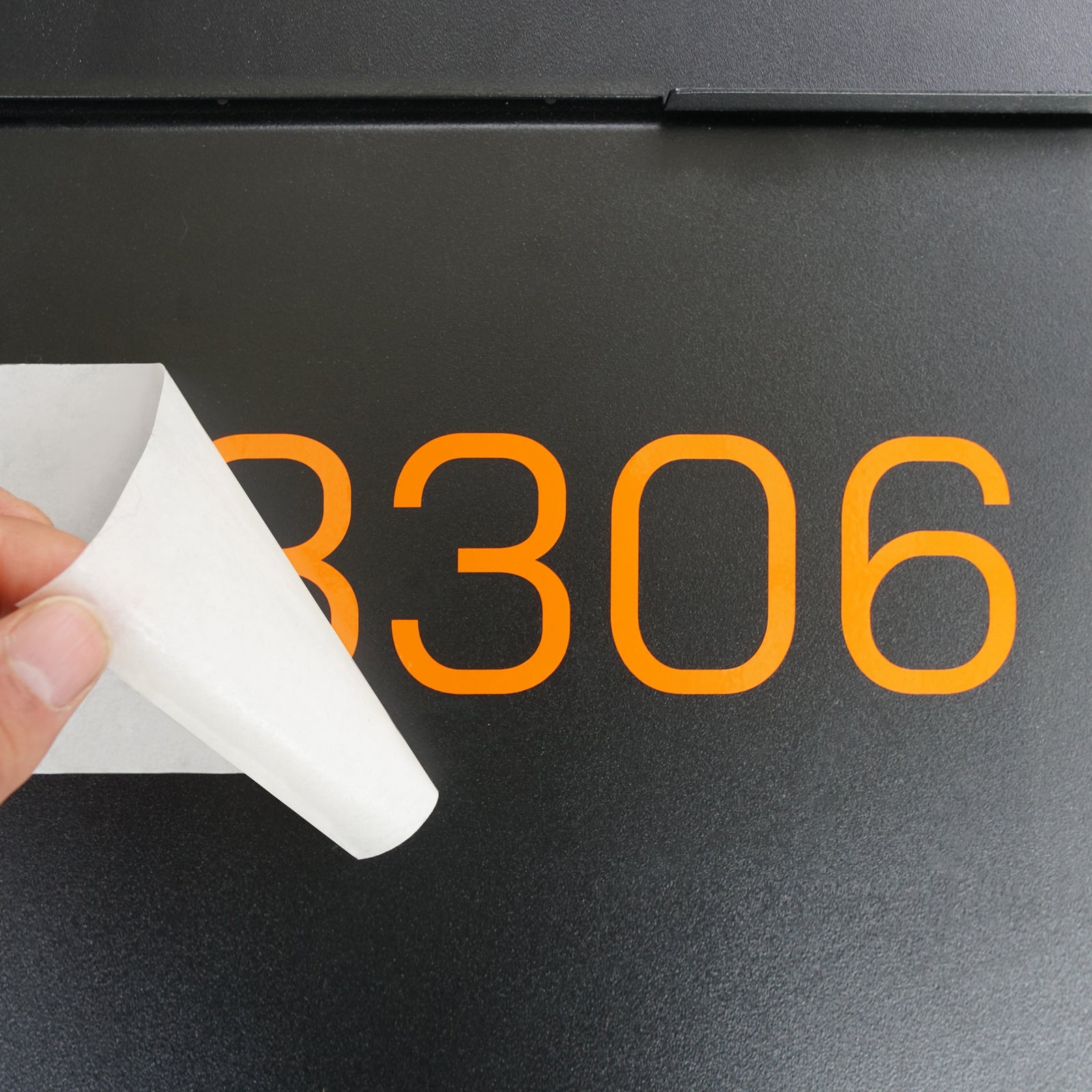 Custom mailbox sticker