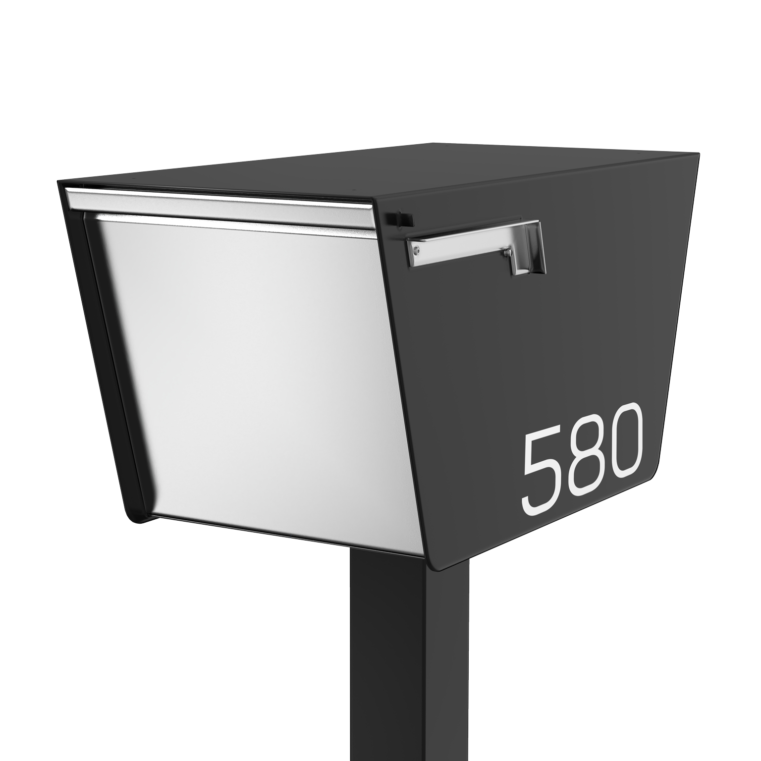 Walter Imperfect Irregular Post Mount Mailbox